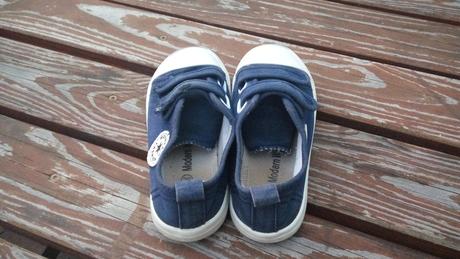 Tenisky - tmavě modro-bílé, vel. 29, 29