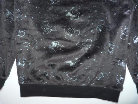 Sametová mikinka mínnie/ mickey vel.110, disney,110