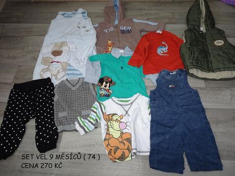 Set pro kluky vel 74, 68–80