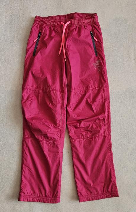 Troje dívčí zimní kalhoty, vel.140/160, lewro,140