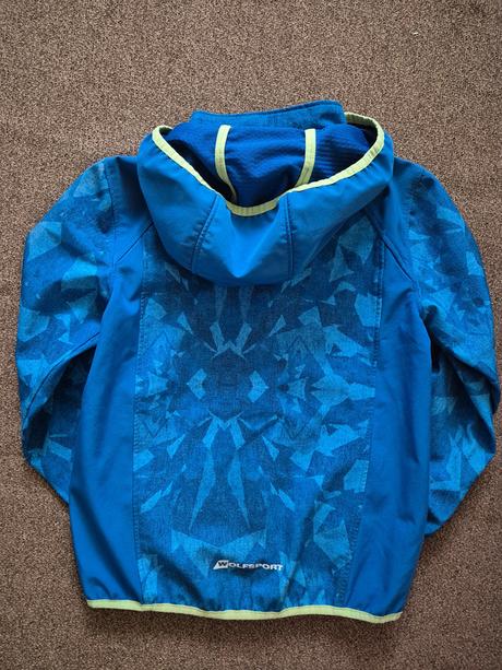 Chlapecká softshelová bunda wolf vel. 128/134, wolf,128