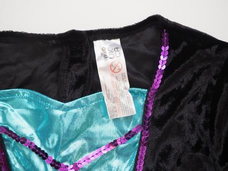 Kostým čarodějnice vel 128, 