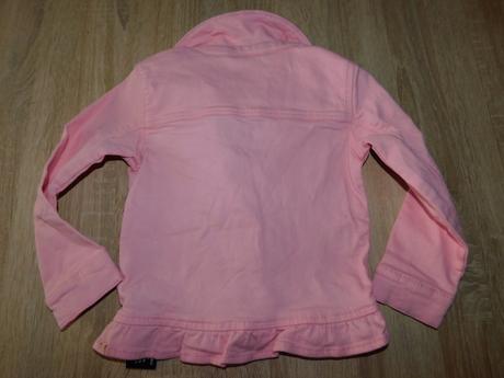 Dívčí džínová elastická bundička, st. bernard,98