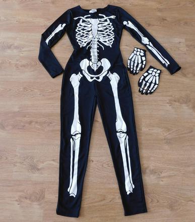 Dámský kostým kostlivec vel.s, 