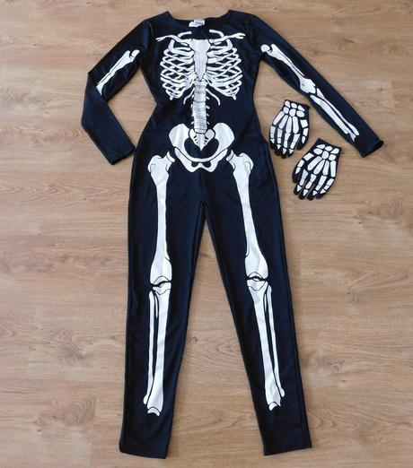 Dámský kostým kostlivec vel.s,