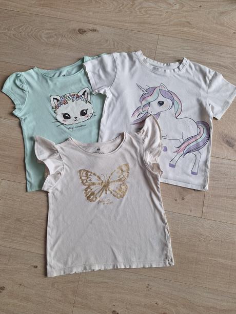 Trička h&m 122-128, h&m,128