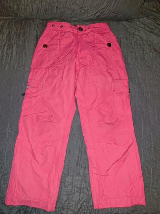 Růžové zateplené kalhoty zn. success vel. 104, success,104