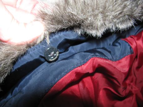 Dámská zimní prošívaná bunda s kožešinovým límcem, s.oliver,l