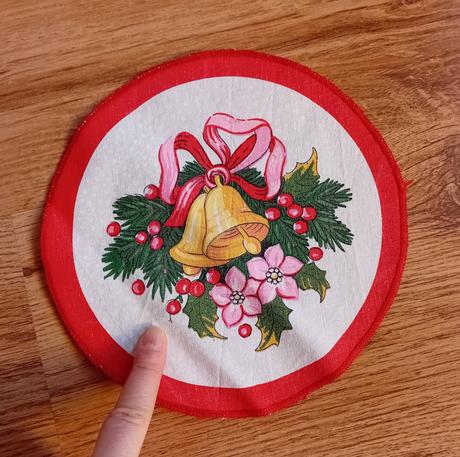 Vanoční ubrousky látkové, 