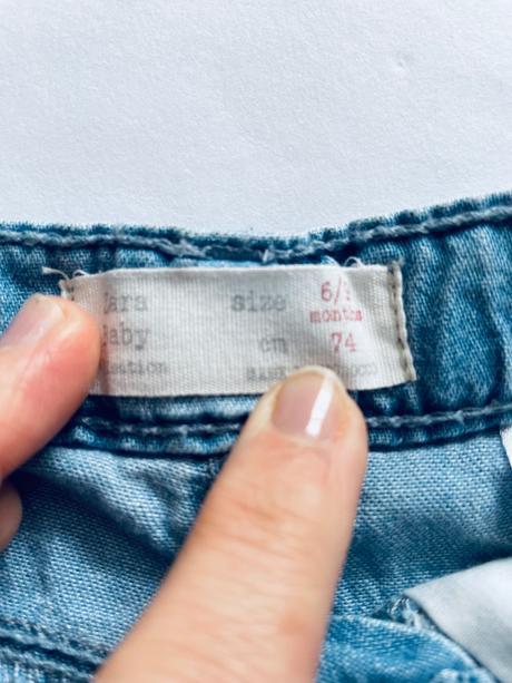 Kalhoty letní dívčí - v.74 zara, zara,74