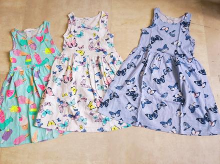 Letní šaty 122-128, h&m,122