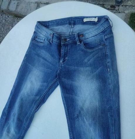 Džíny se šněrováním - vel.l-max.xl, terranova,l