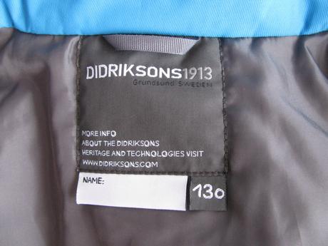 Rostoucí lyžařský set didriksons skare corn blue, didriksons1913,128