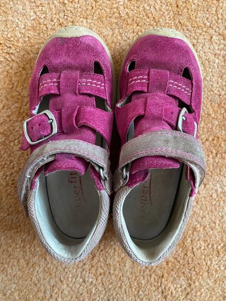 Superfit kožené sandále vel. 25, stélka 16,5 cm, superfit,25