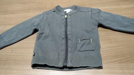 Krásný měkký svetr celorozpínací pro miminko v.68, 68