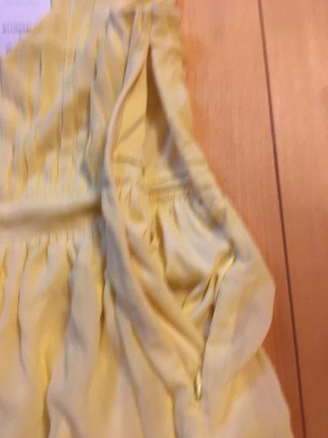 Nové žluté šaty s visačkou, vel. 38, 38
