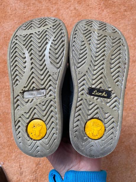 Celoroční kožené kotníkové boty vel. 24 zn. lurchi, lurchi,24