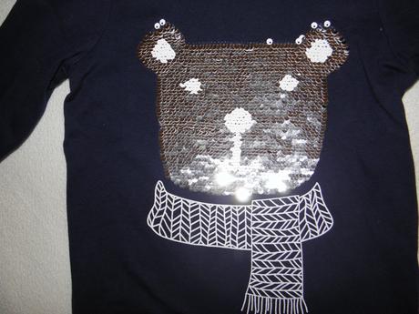 Tričko s měnícími flitry zn. kiki&koko vel.110, kiki&koko,110