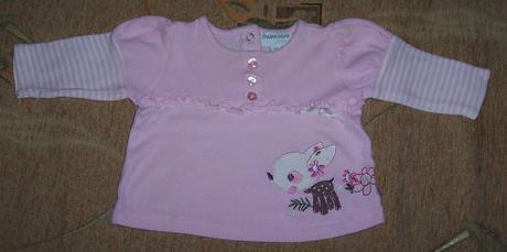 Tričko s dl. r., vel. 0-3m, babaluno,62