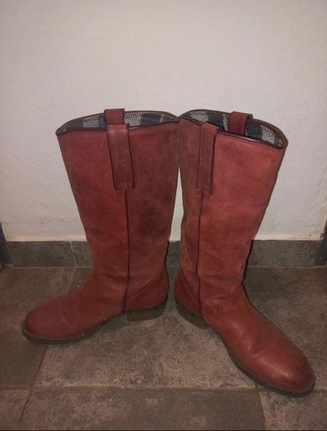 Celokožené kozačky vel. 36, 36