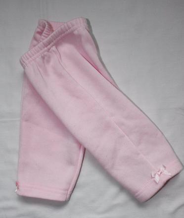 Af66. tepláky s mašličkami 3-6 měs., 68