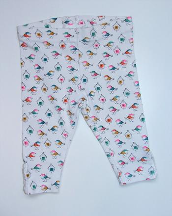 W163 legíny s ptáčky vel. 62, next,62