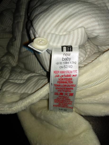 Zimní kombinéza zn. mothercare, mothercare,50