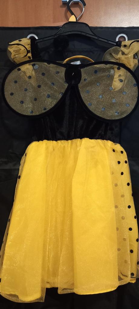 Karnevalová maska včelka  vel. 7 let, 