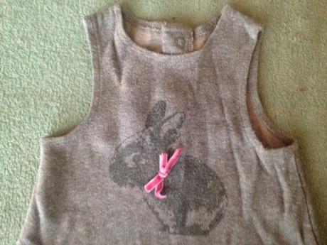 Dívčí šaty králíček, f&f,62