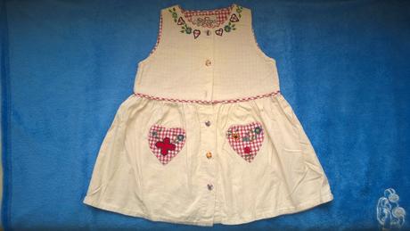 Plátěné šaty / šatovka, camps flowers, vel 86, 86