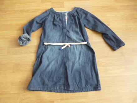 Riflové šaty vel. 6-7, 122