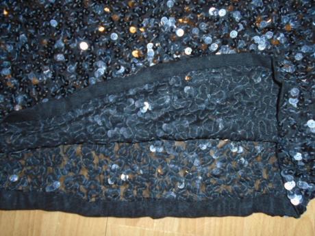 Tričko halenka flitry vel 38, 38