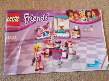 Lego friends 41308 stephanie a její cukrárna,