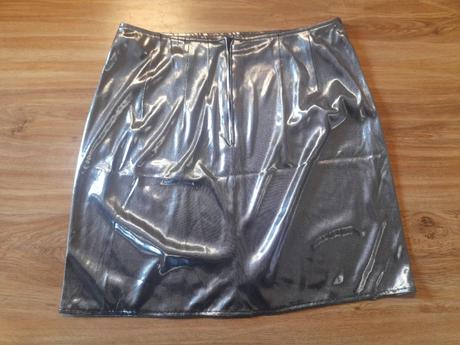Stříbrná sukně, vel. 36, 36