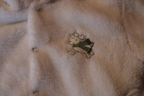 Dětská teplá mikina jelen se šálou, baby service,80