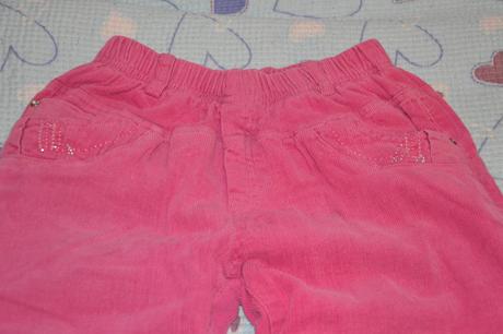 128 134 140 oteplené kalhoty manšestrové, 128