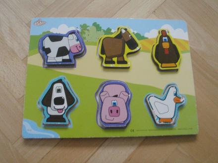 Vkládačka zvířátka,