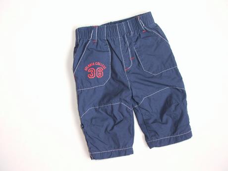 J627 podšité plátěné rol up kalhoty vel. 62, early days,62