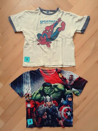 Triko krátý rukáv 128 - marvel, avengers, spiderma, marvel,128