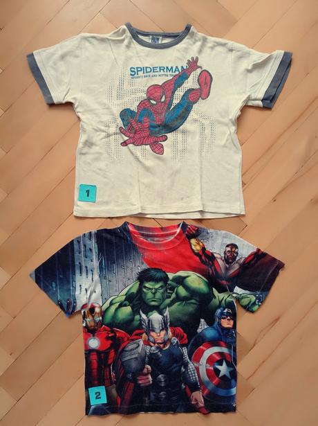Triko krátý rukáv 128 - marvel, avengers, spiderma, marvel,128