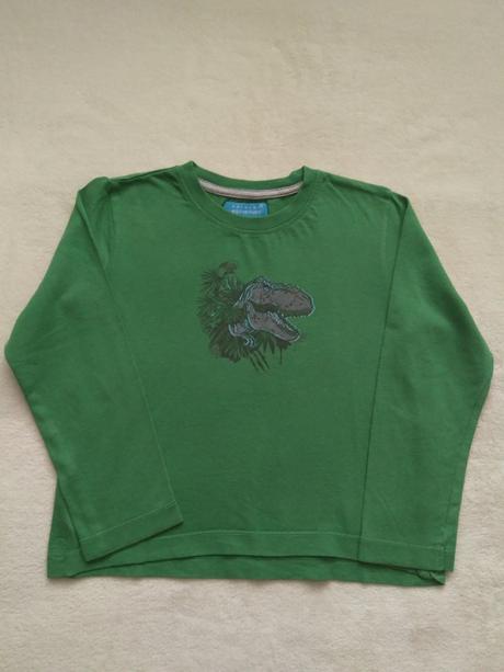 Bavlněné tričko s tyranosaurem, primark,104