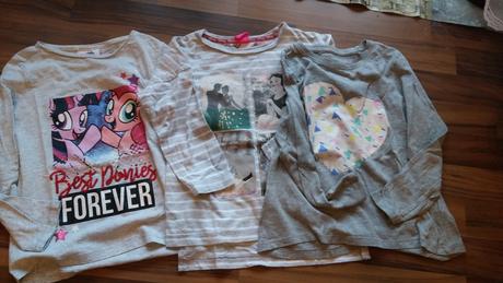 Sada 3 šedých triček, 110