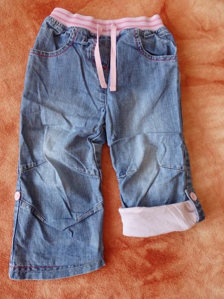 Slušivé měkkoučké džíny s podšívkou, cherokee,92