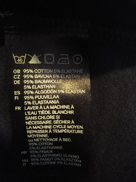Nové bavlněné šaty 40/l, h&m,l