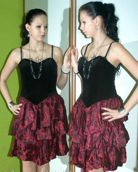 Společenské slavnostní korzetové šaty, bhs,40