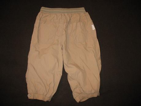 Podšité kalhoty tulec trend, 86