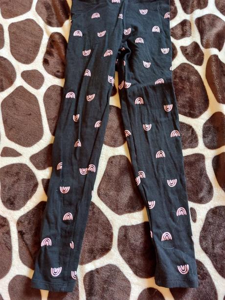 Legíny duha, h&m,128