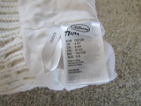 Zimní čepice s elsou a annou vel.110/128 zn.h & m, h&m,110