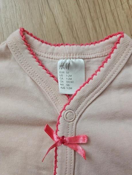 Novorozenecký overal h&m, vel. 56, h&m,56