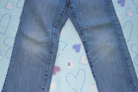 110 116 bavněné džíny, regulace v pase, h&m,110
